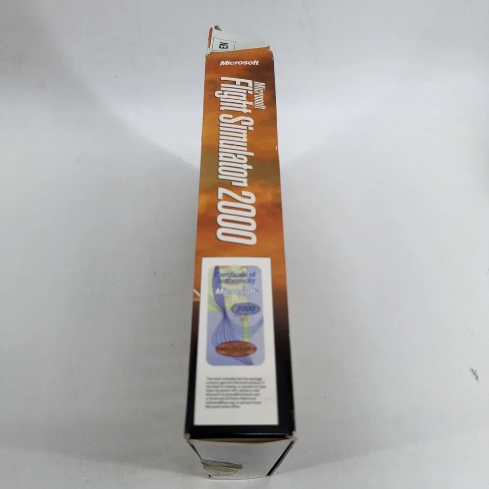 Microsoft Flight Simulator 2000 (PC, 1999) Open Box Includes Both Disks
